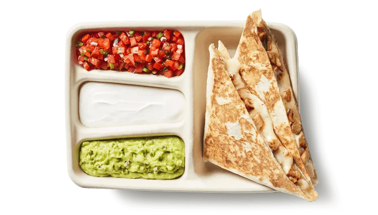 chipotle quesadilla calories